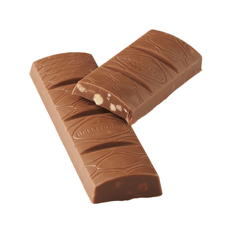 Belledonne -- Chokobar  chocolat lait éclats de noisettes Vrac - 2 kg
