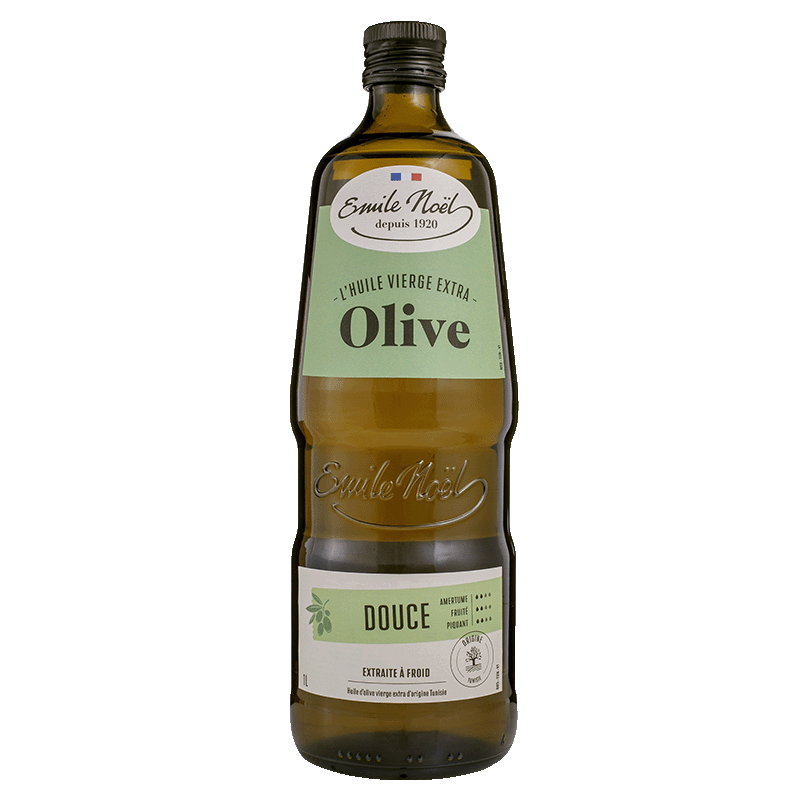 émile Noël -- Huile d'olive vierge extra douce bio (origine Tunisie) - 1 l