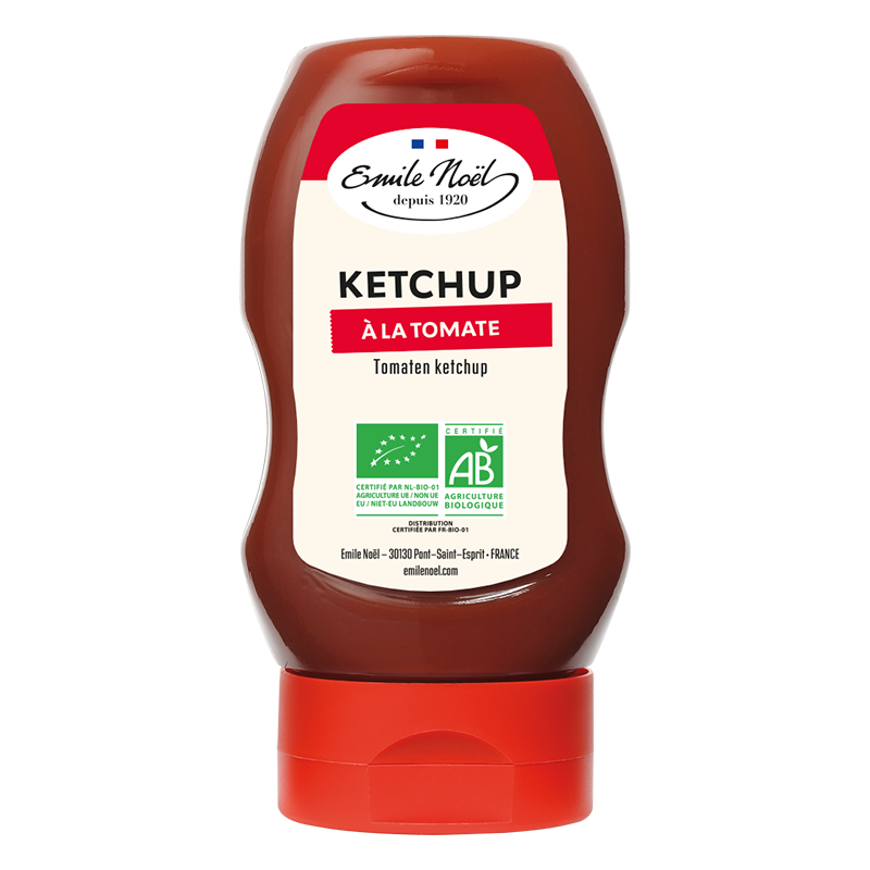 émile Noël -- Ketchup bio en squeeze - 300 ml