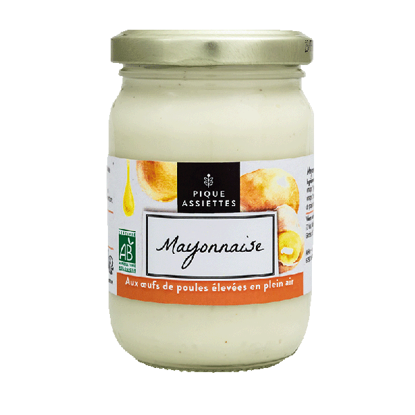 Pique Assiettes -- Mayonnaise bio - 185 g